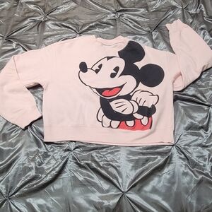 Disney Pink Mickey Mouse Kids Hoodie